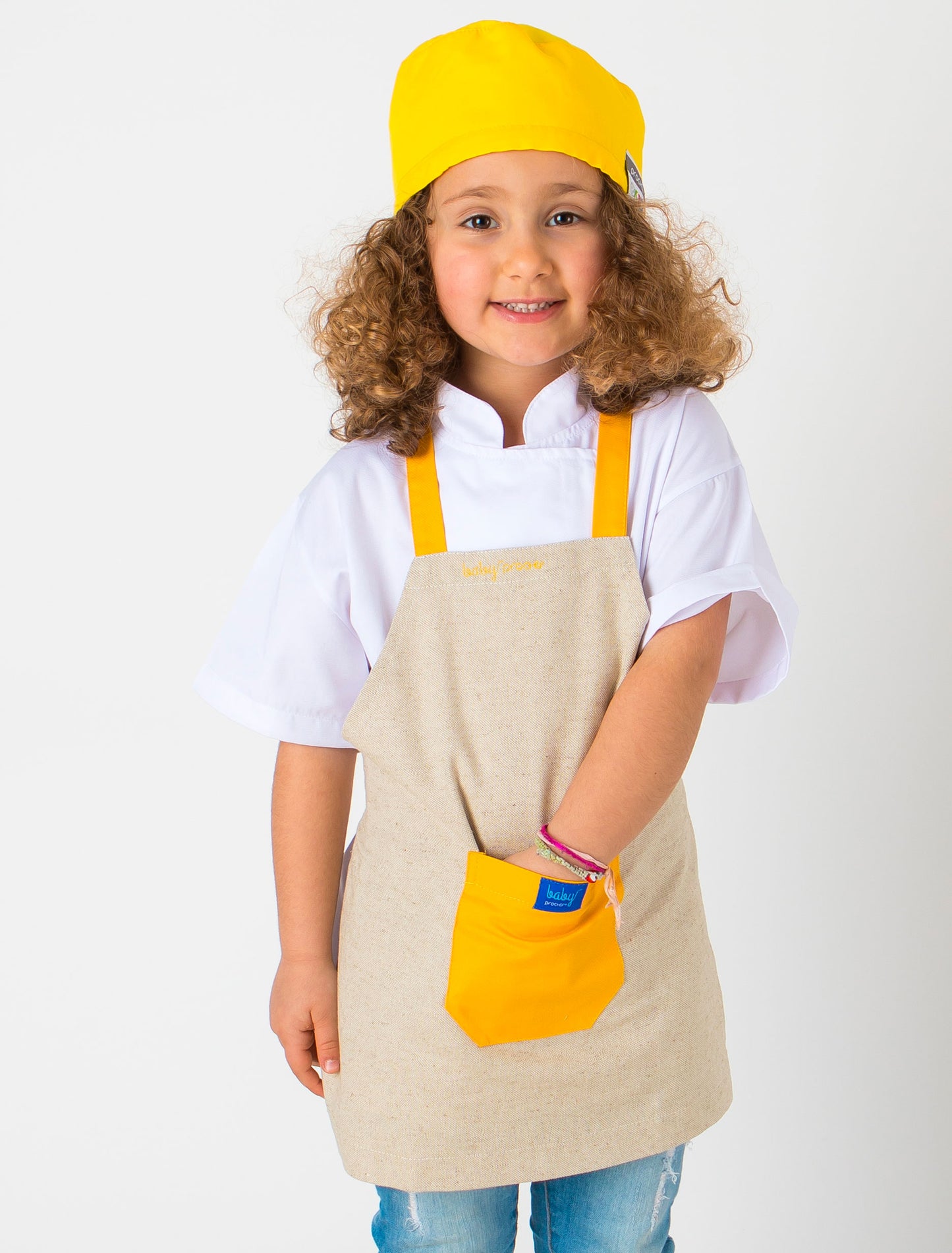 Avental kids Linho