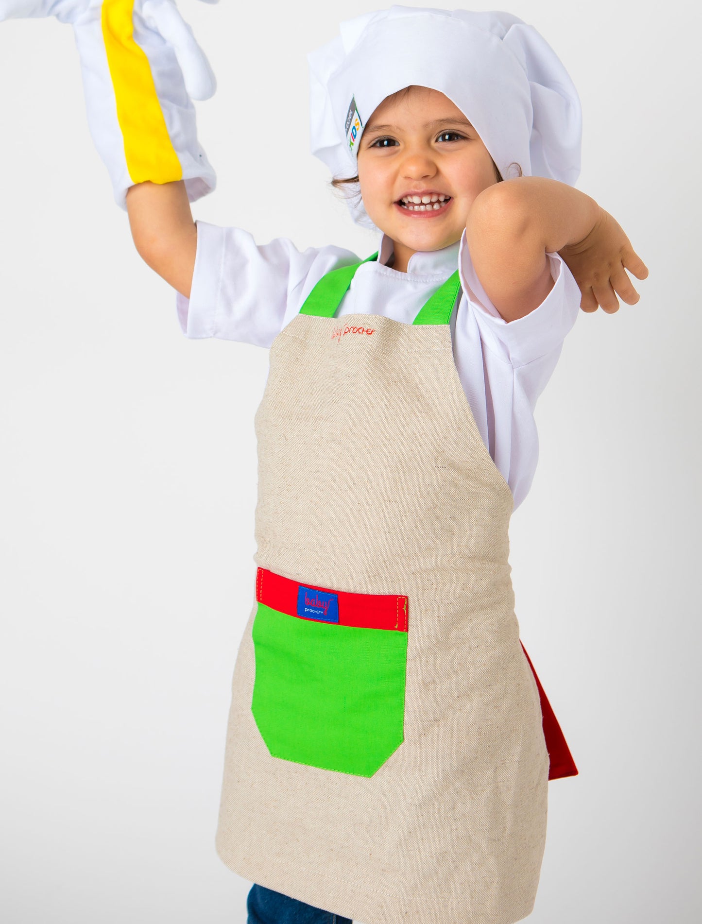 Avental kids Linho