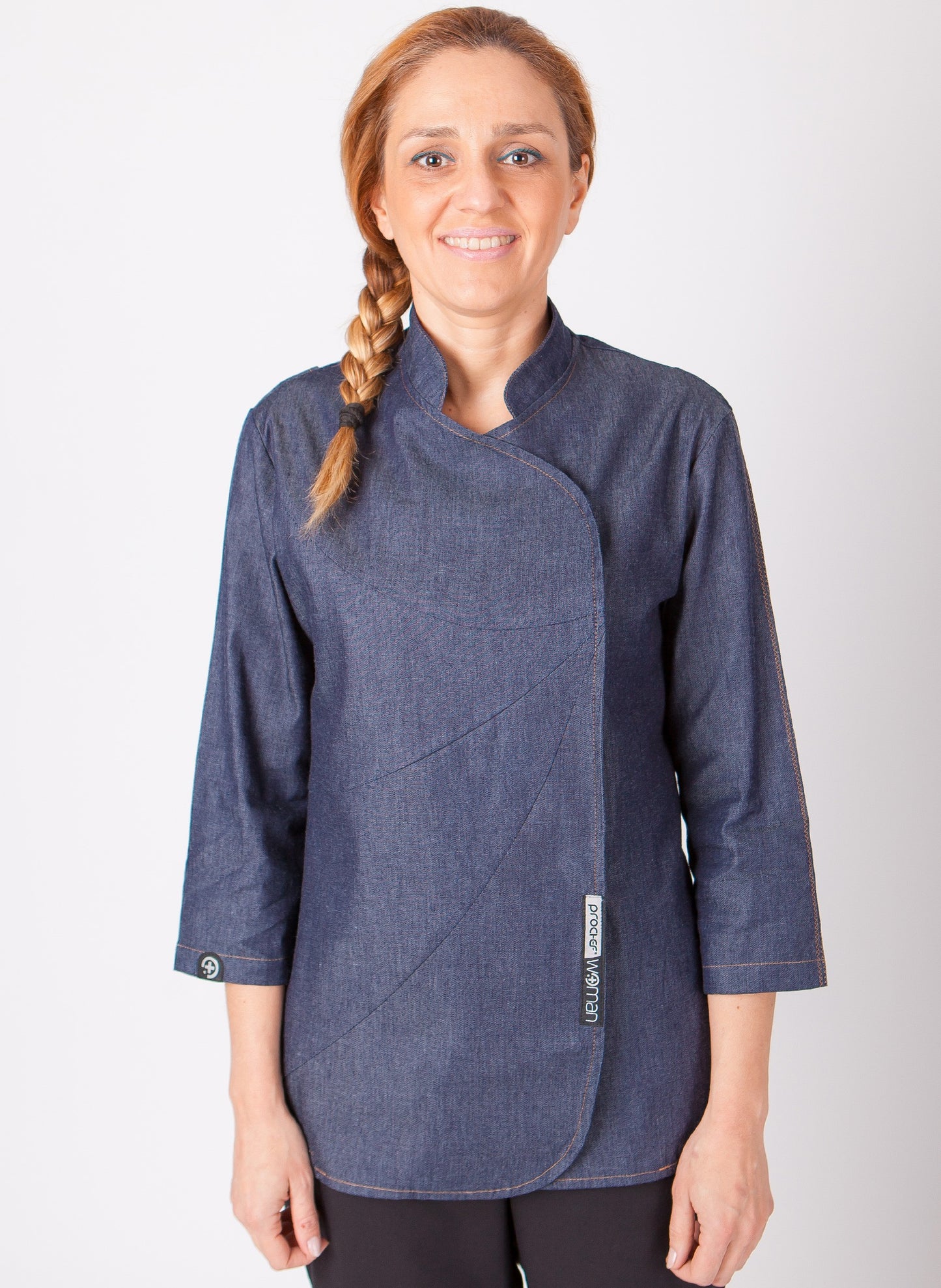 Jaleca Eva Peron Denim