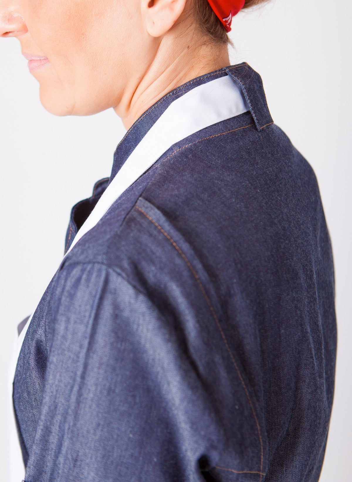 Jaleca Sam Woman Denim